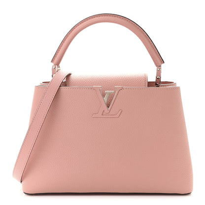 Louis Vuitton Taurillon Capucines MM Magnolia 1 of 10