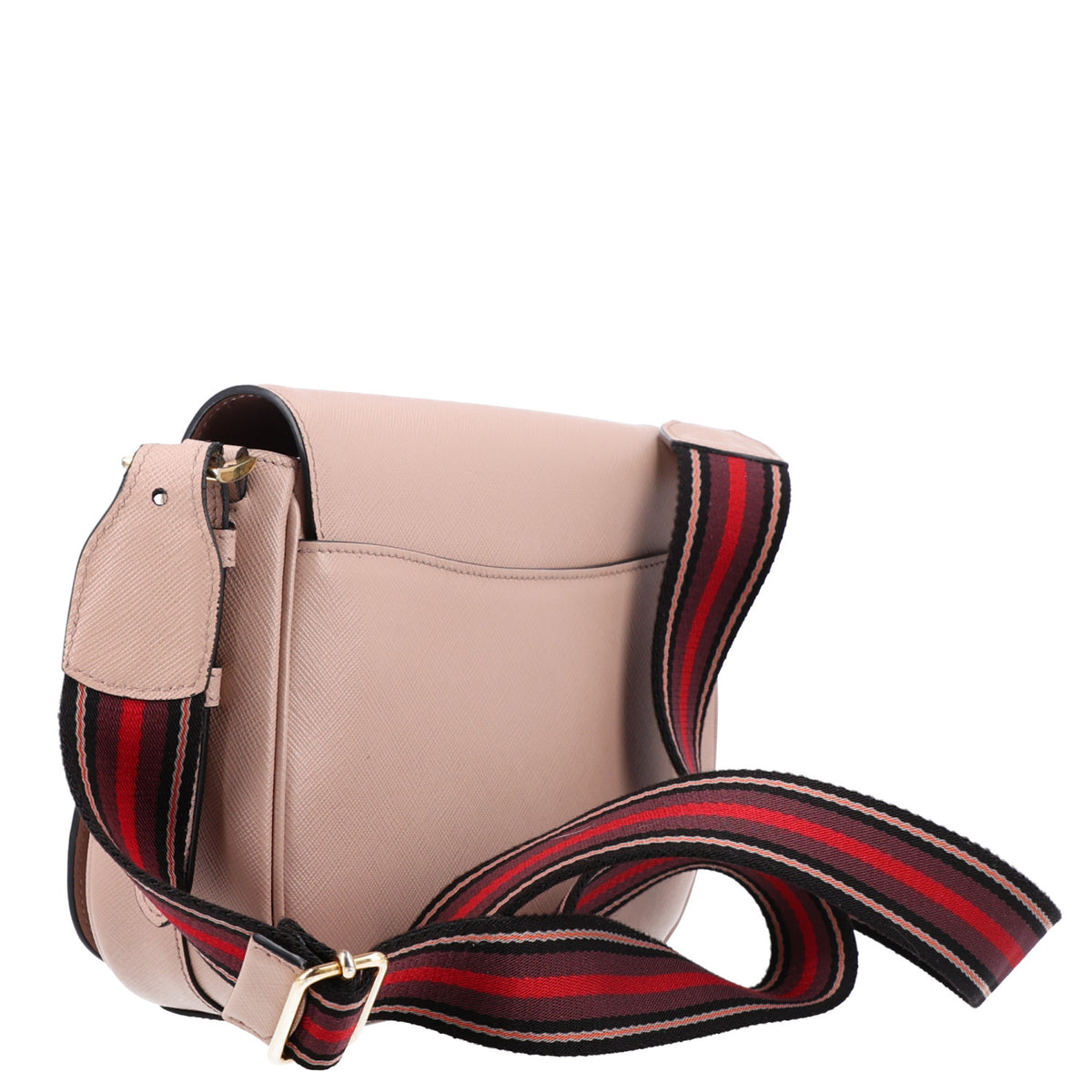 Prada Saffiano Flap Crossbody Cammeo 3 of 10