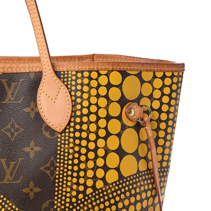 Louis Vuitton Monogram Kusama Waves Neverfull MM Yellow 11 of 11