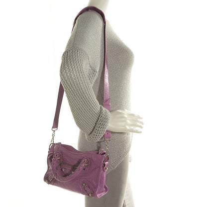 Balenciaga Agneau Giant 12 Silver Hardware Mini City Rose Berlingot 2 of 12