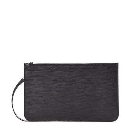 Louis Vuitton Epi Neverfull Pochette MM GM Black 1 of 6