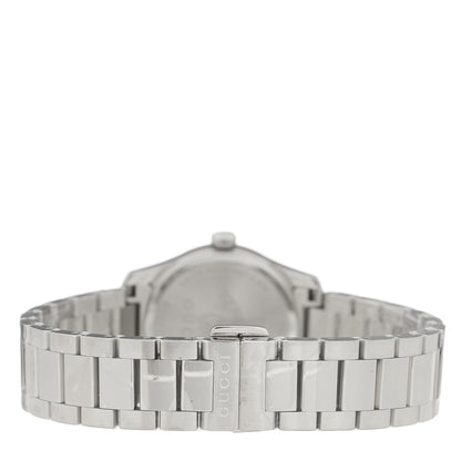 Gucci Stainless Steel Pink Mother of Pearl 27mm G-Timeless Cat Quartz Watch 3 of 4