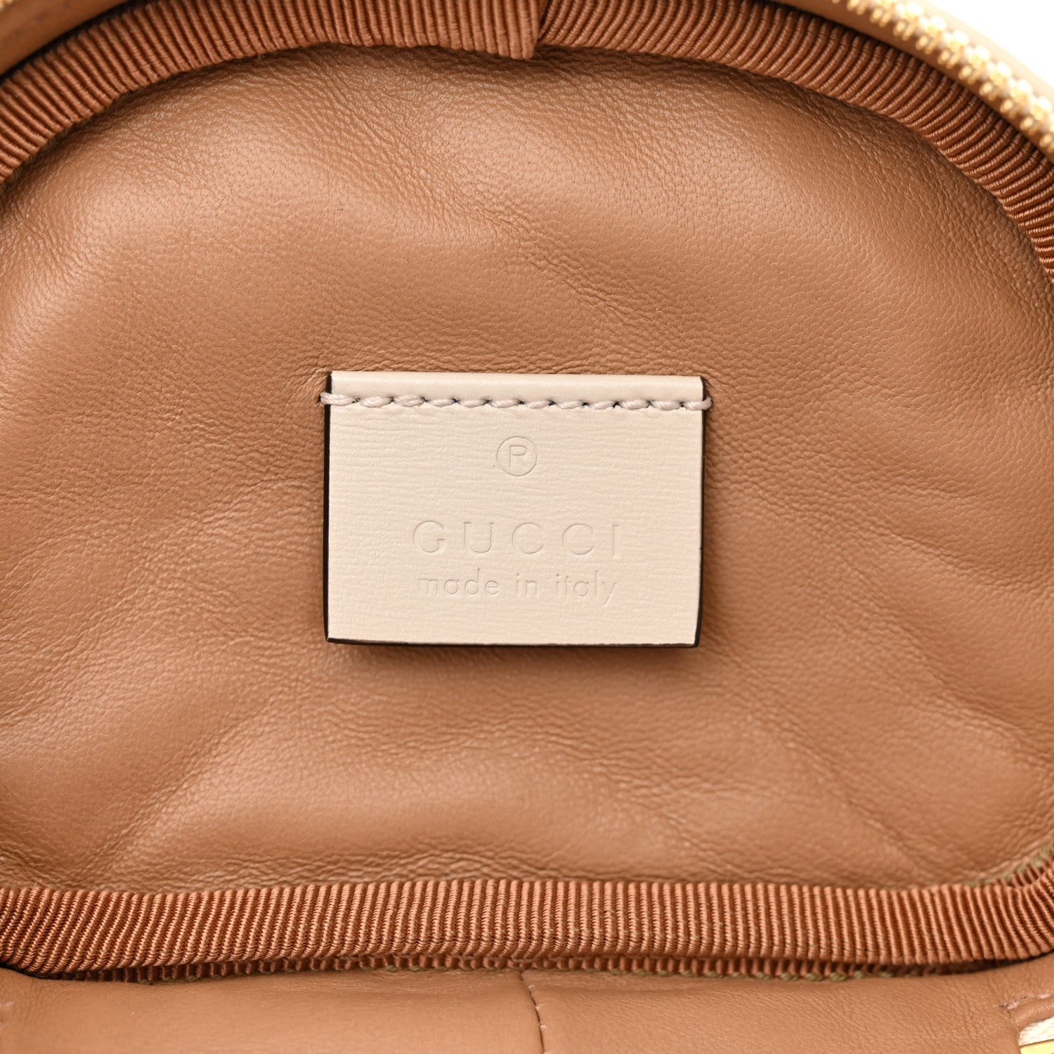 Gucci Calfskin Trapuntata Zumi Belt Bag Off White 6 of 10