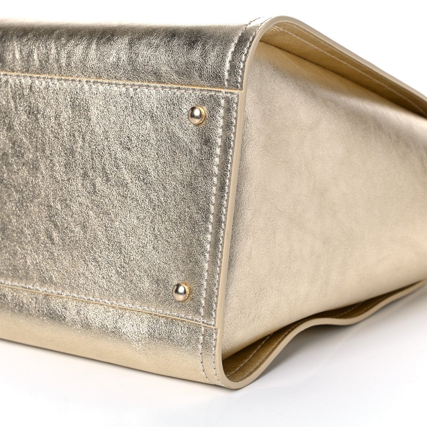 Chanel Metallic Calfskin Medium Deauville Tote Gold 10 of 13