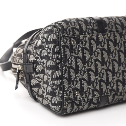 Christian Dior Denim Monogram Charms Shoulder Bag Black 5 of 11
