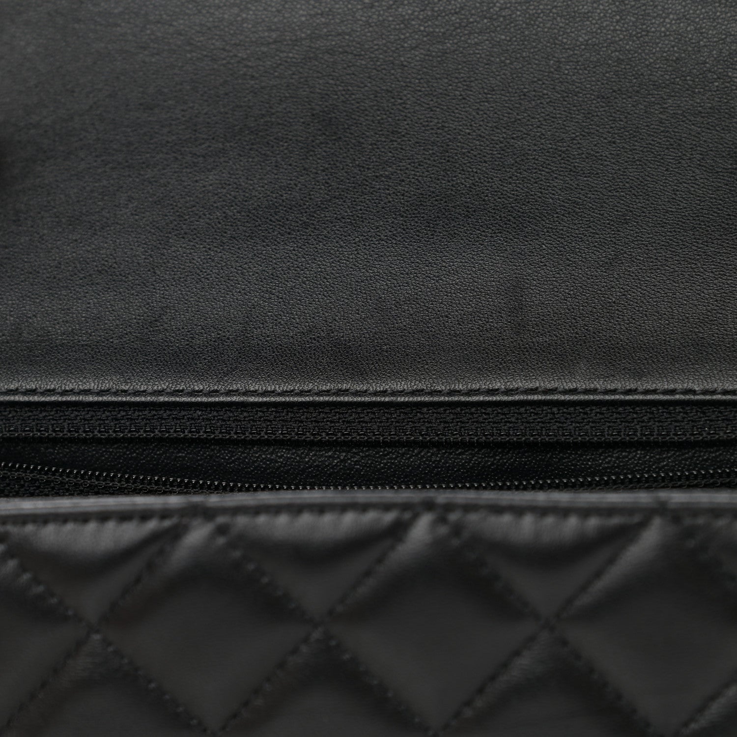 Chanel Lambskin Quilted Mini Rectangular Flap Black 10 of 11