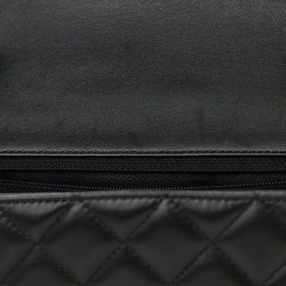 Chanel Lambskin Quilted Mini Rectangular Flap Black 10 of 11