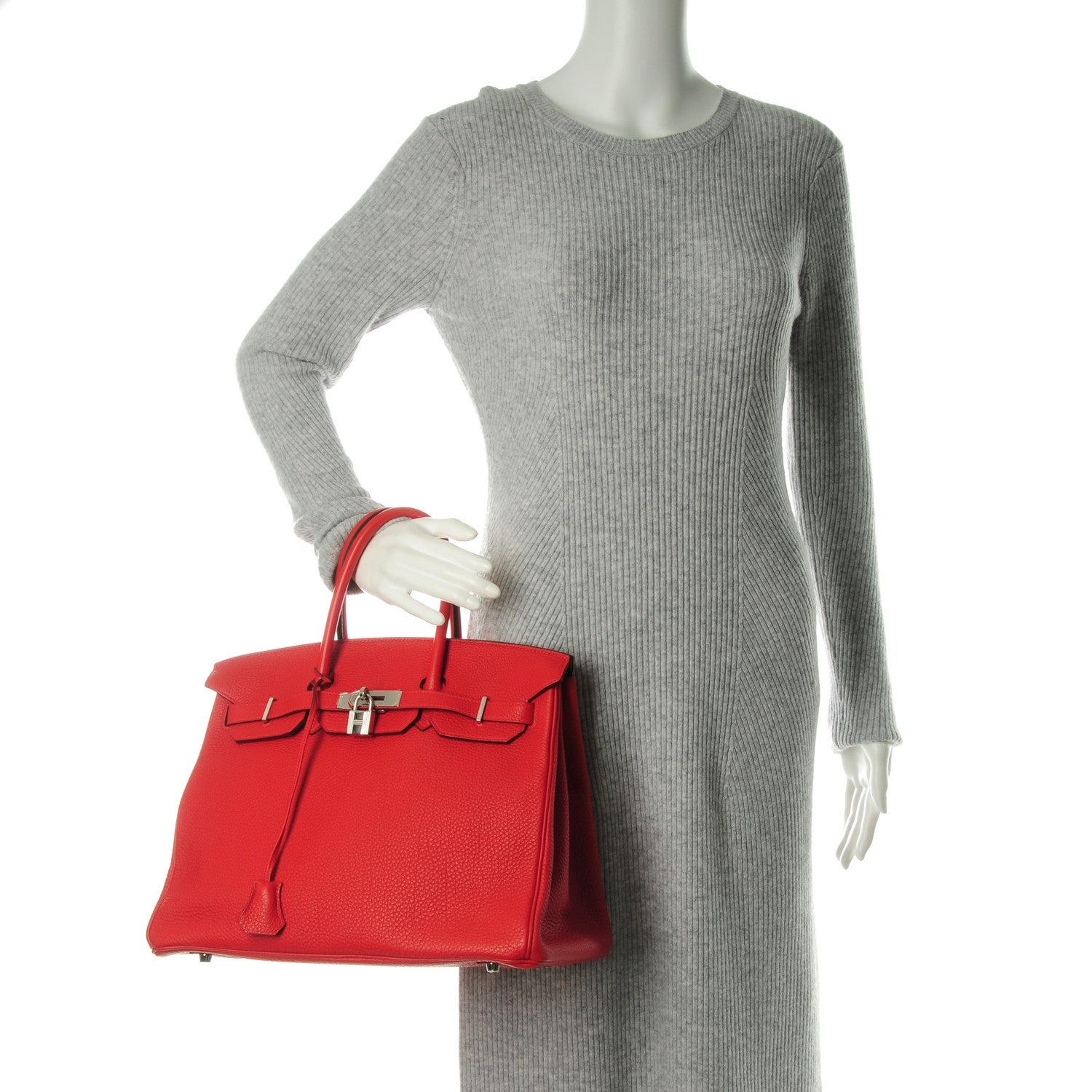 Hermes Togo Birkin 35 Geranium 2 of 29