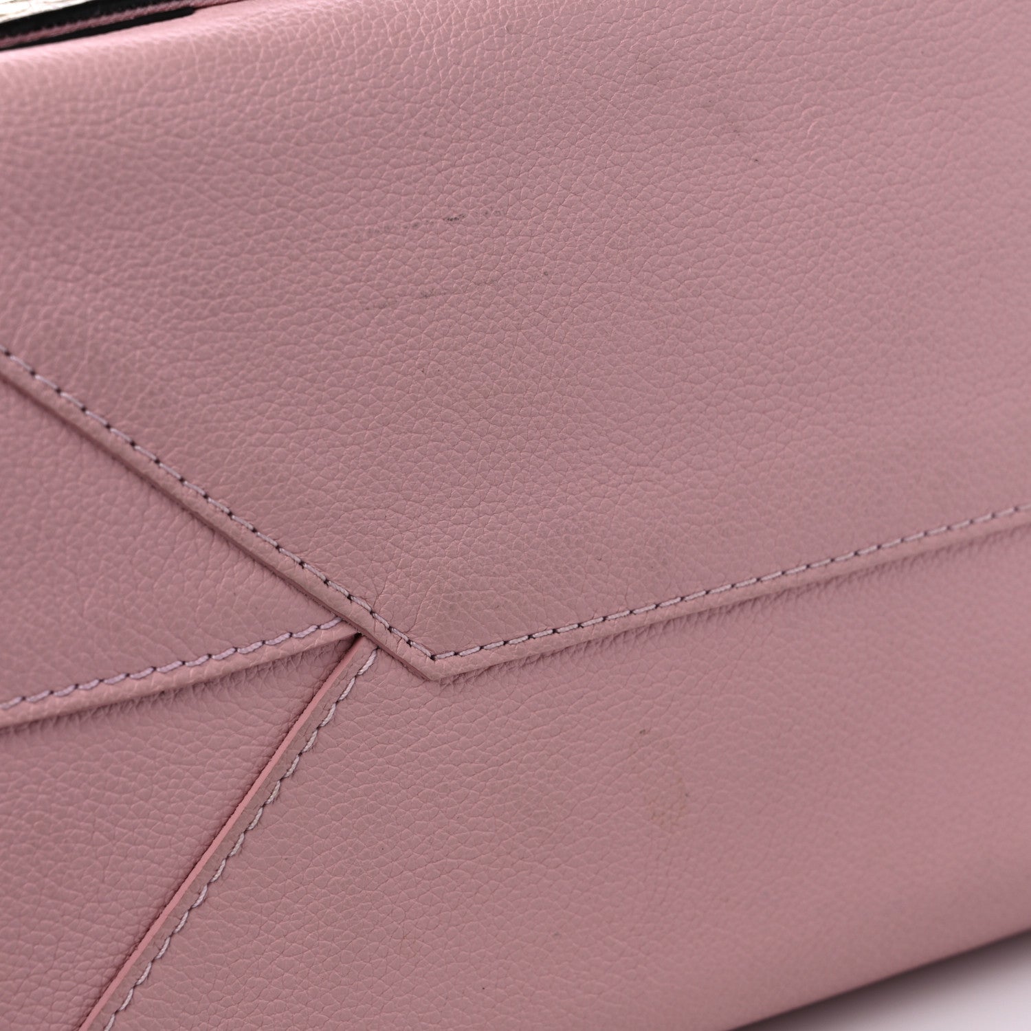 Louis Vuitton Calfskin Snakeskin Lockme MM Rose Ballerine 13 of 15