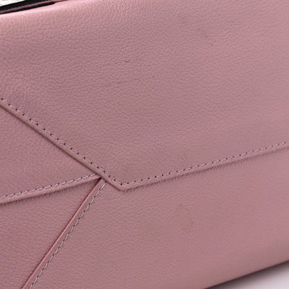 Louis Vuitton Calfskin Snakeskin Lockme MM Rose Ballerine 13 of 15