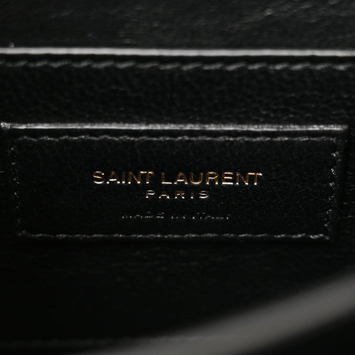 Saint Laurent Grain de Poudre Mini Classic Monogram Cassandra Top Handle Black 6 of 9