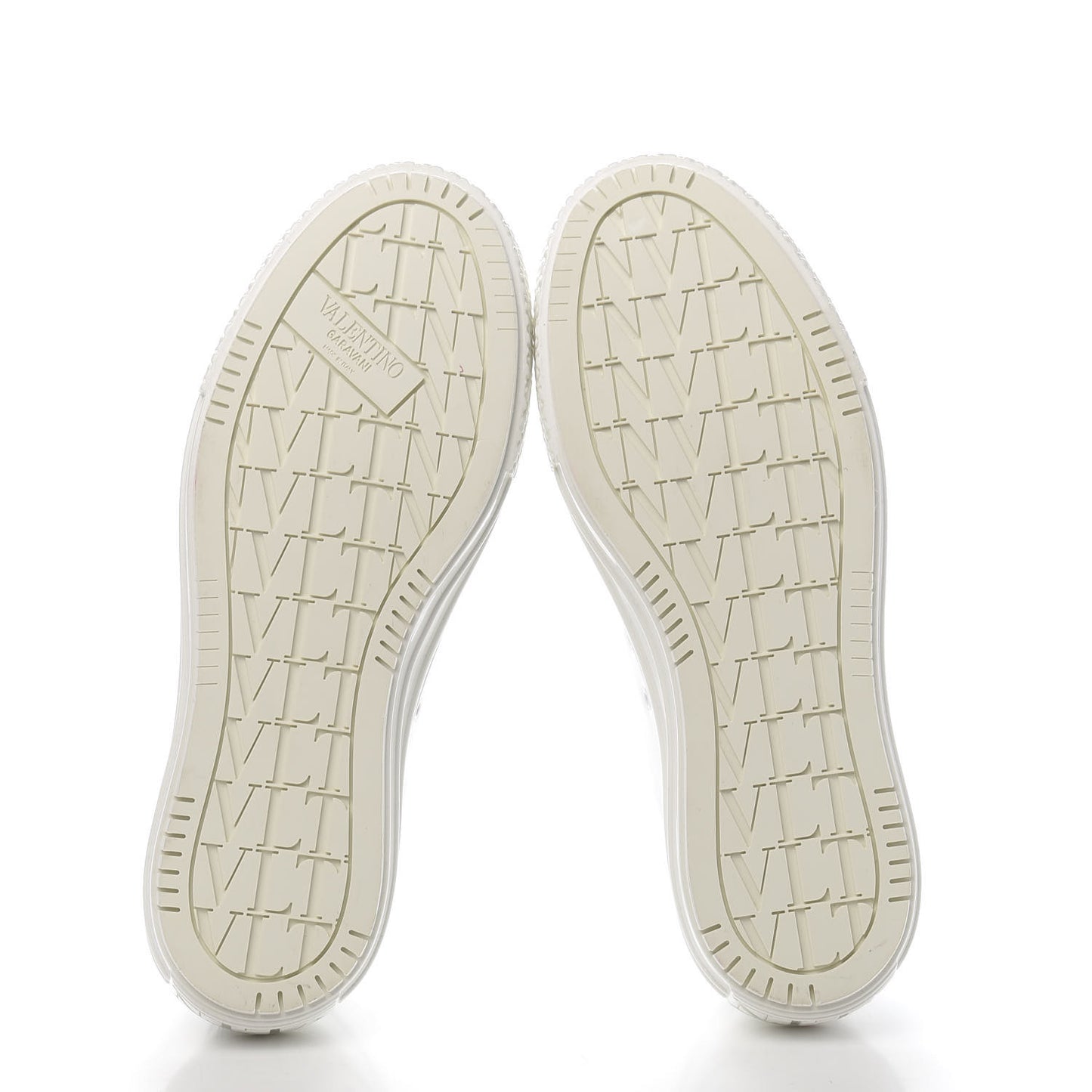 Patent Calfskin Womens Giggies Low Top Sneakers 40 White