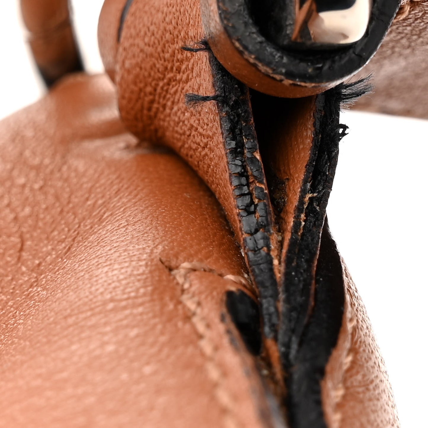 Calfskin Small Puzzle Bag Tan