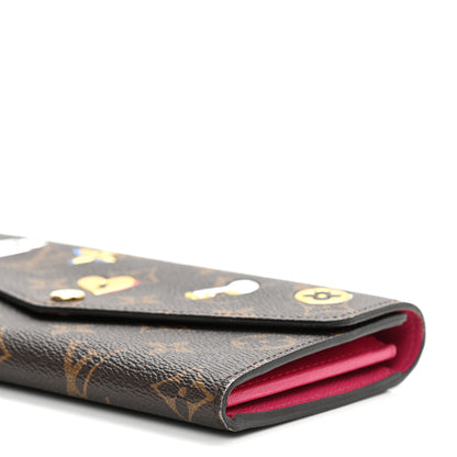 Louis Vuitton Monogram LV Love Lock Sarah Wallet 10 of 10
