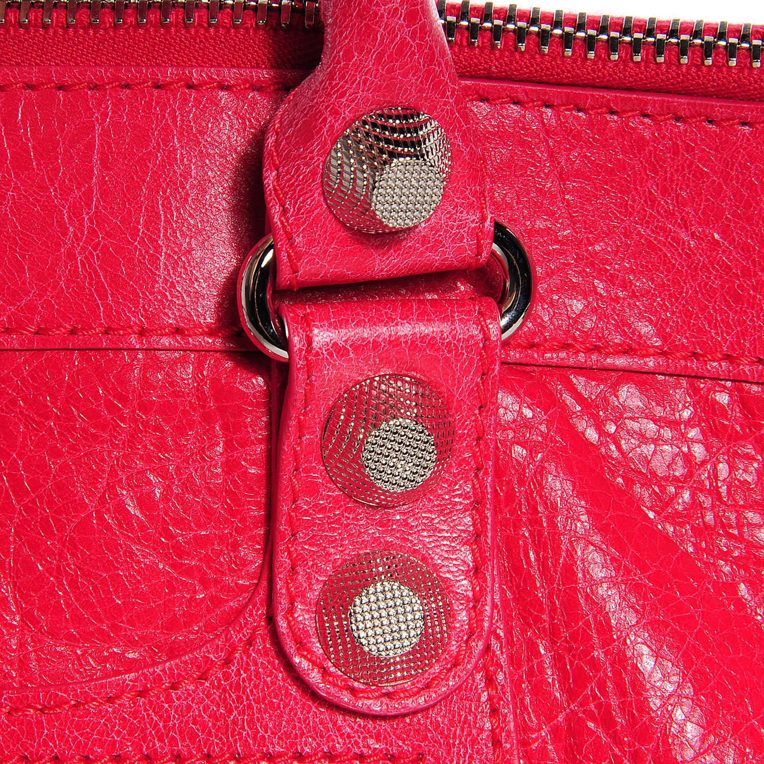 Balenciaga Agneau Giant 12 Silver Hardware Work Rose Thulian 6 of 11