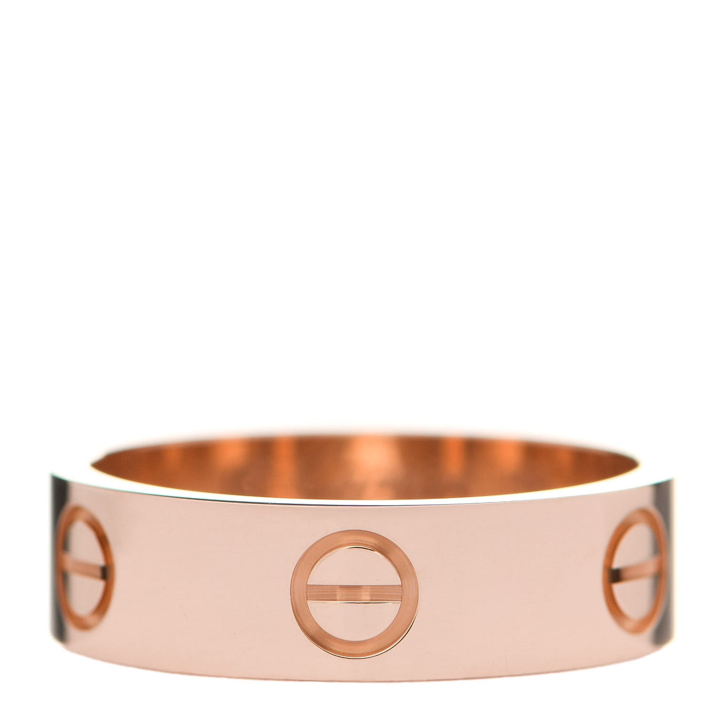 18K Pink Gold 5.5mm LOVE Ring 55 7.25