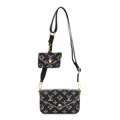 Louis Vuitton Monogram Fall For You Felicie Strap & Go Black 1 of 12