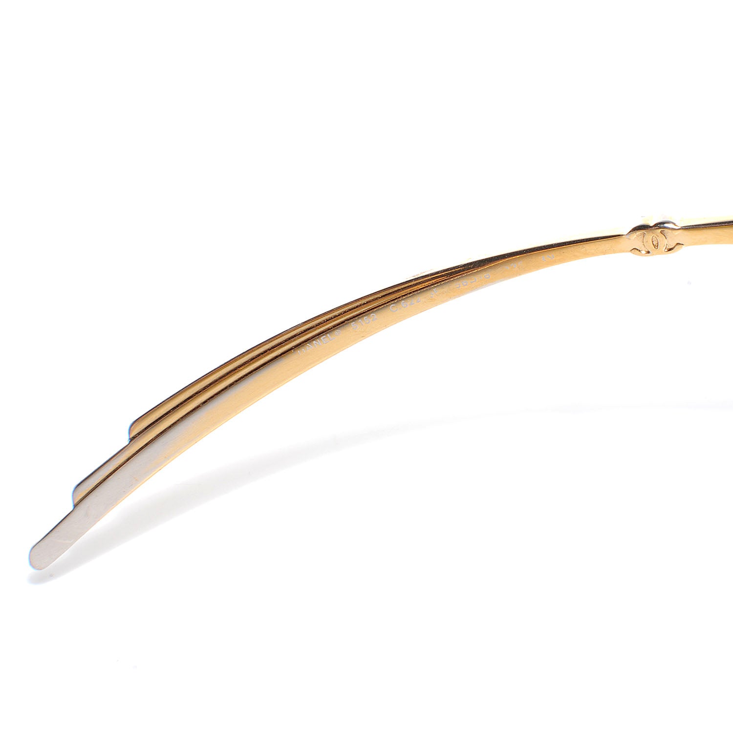 Chanel Acetate CC Sunglasses 5152 Black Gold 5 of 5