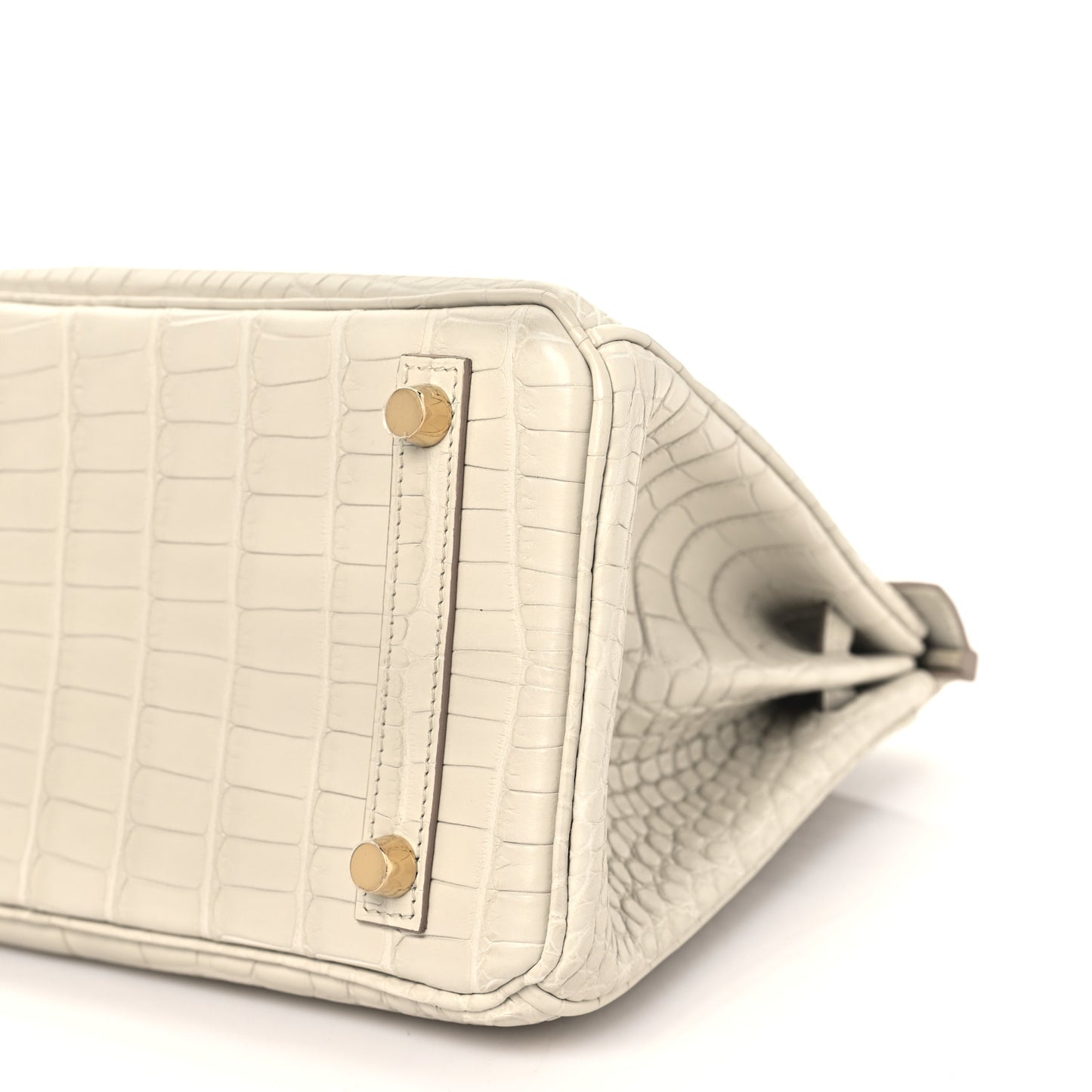 Matte Alligator Birkin 25 Beton