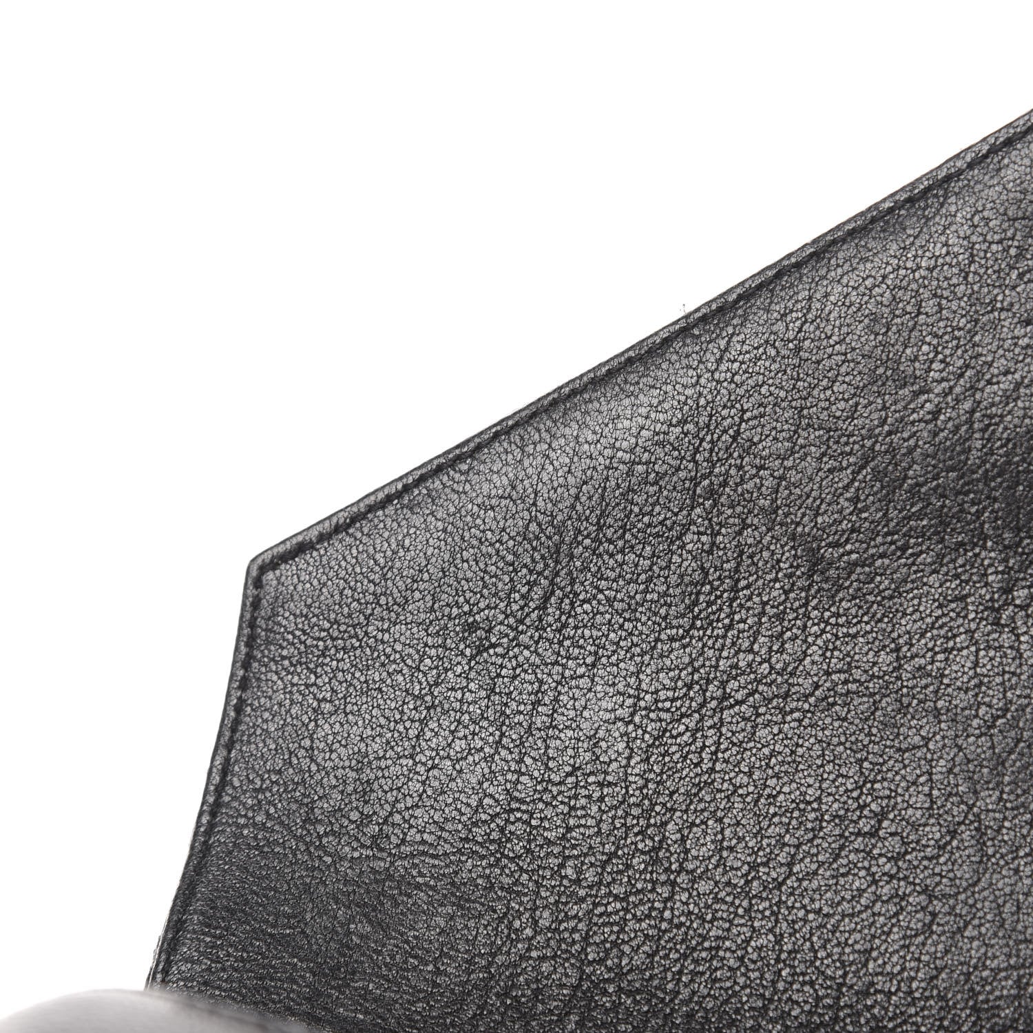 Saint Laurent Calfskin Matelasse Diamond Quilted Monogram Medium College Bag Black 11 of 16