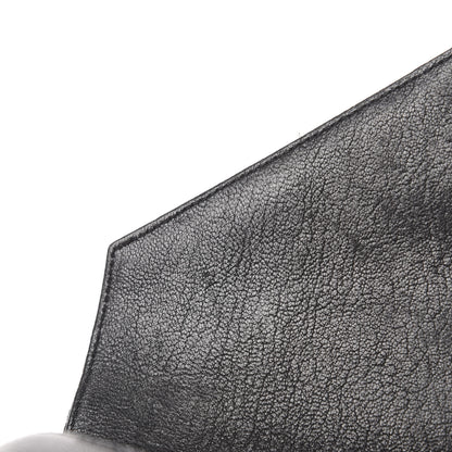 Saint Laurent Calfskin Matelasse Diamond Quilted Monogram Medium College Bag Black 11 of 16