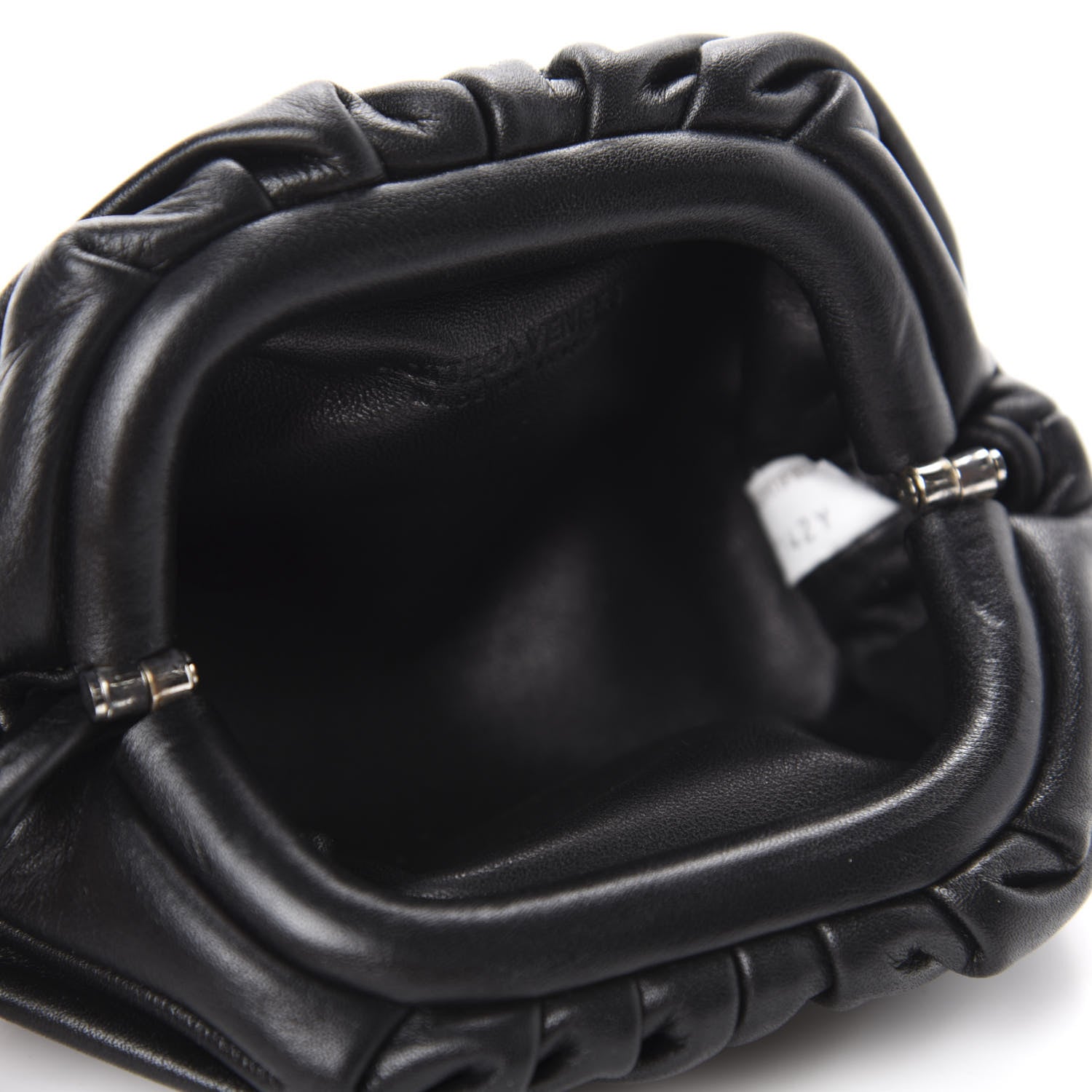 Bottega Veneta Butter Calfskin Coin Purse Black 5 of 11