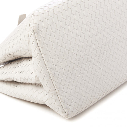 Bottega Veneta Nappa Intrecciato Medium Roma Tote White 5 of 9