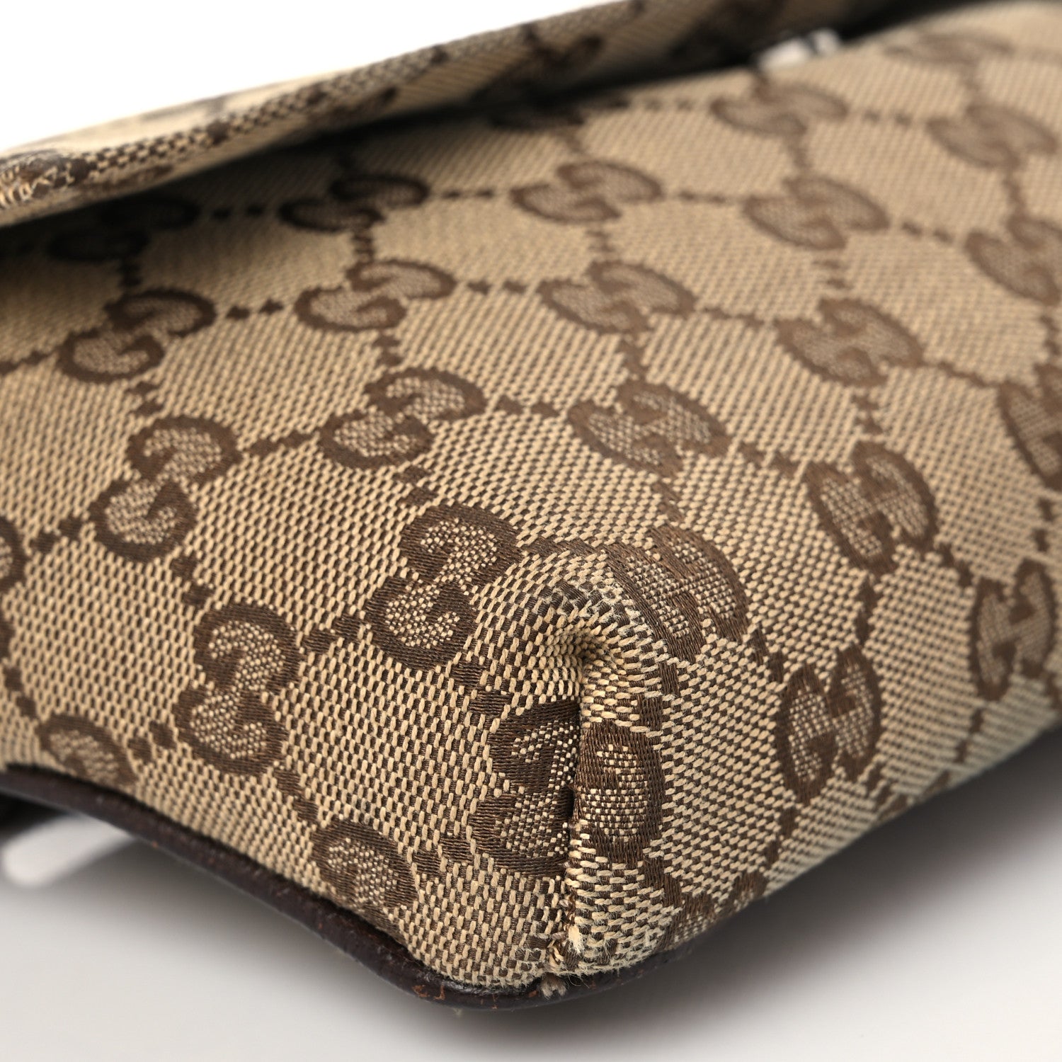 Gucci Monogram Belt Bag Dark Brown 8 of 9