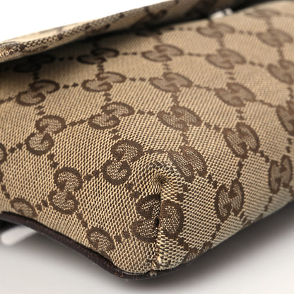 Gucci Monogram Belt Bag Dark Brown 8 of 9