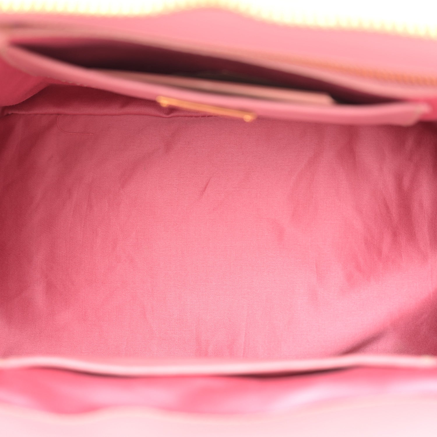 Miu Miu Goatskin Madras Bowling Bag Rosa 5 of 10