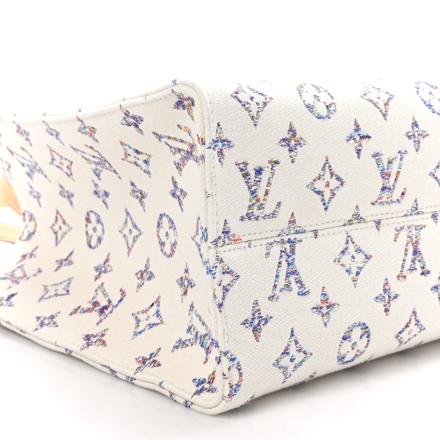 Monogram Jacquard Nautical Onthego MM Multicolor Beige