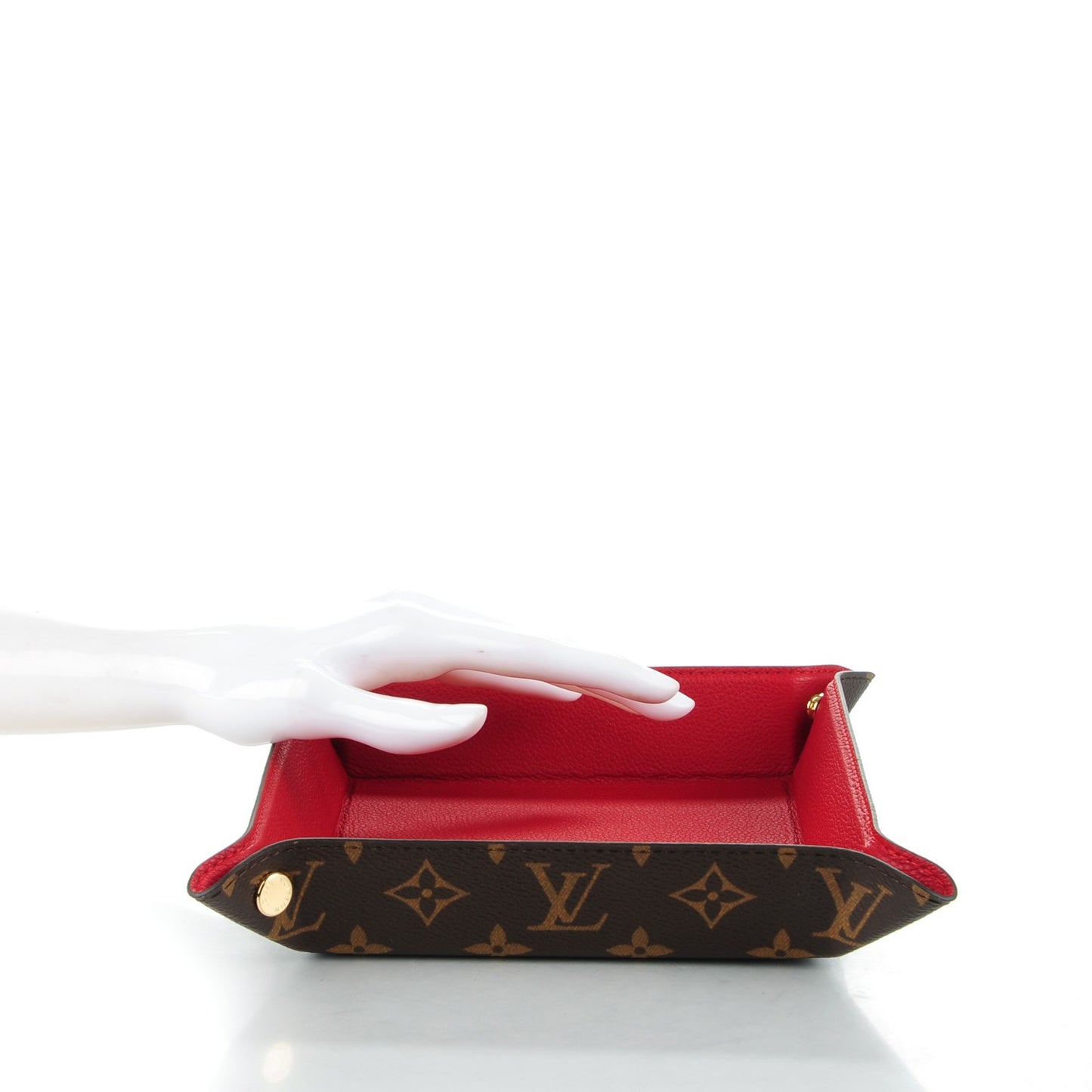 Monogram Change Tray Rouge