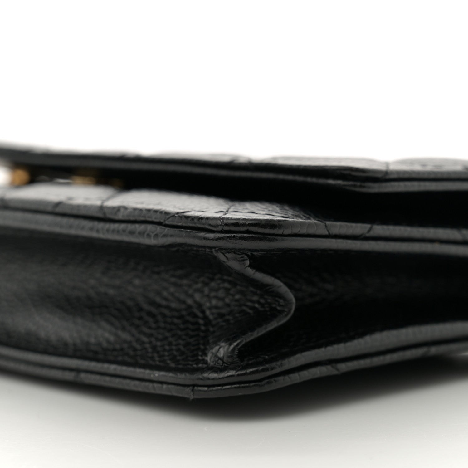 Chanel Caviar Quilted Wallet on Chain WOC Black 10 of 10