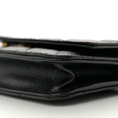 Chanel Caviar Quilted Wallet on Chain WOC Black 10 of 10