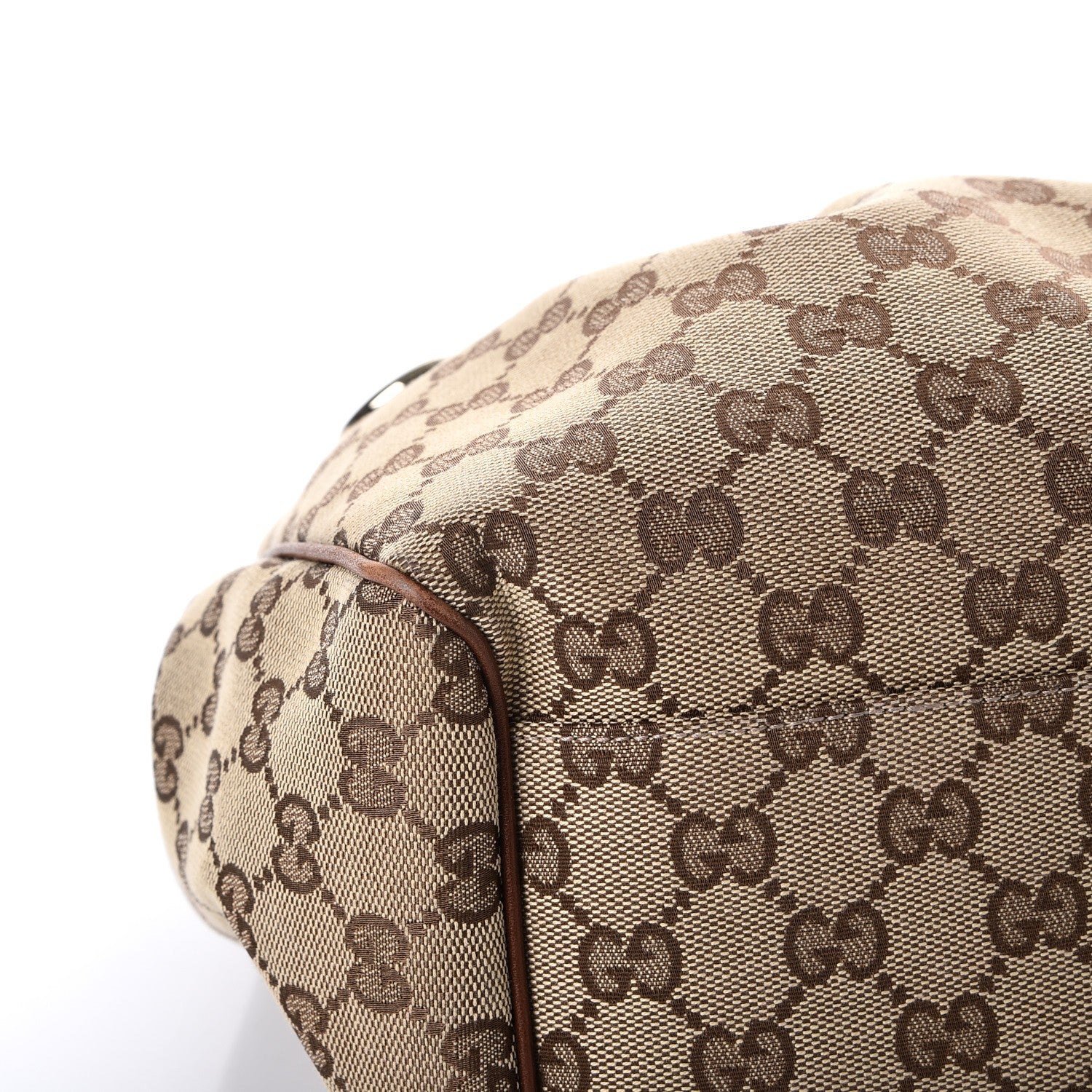Gucci Monogram Medium Sukey Tote Brown 10 of 11
