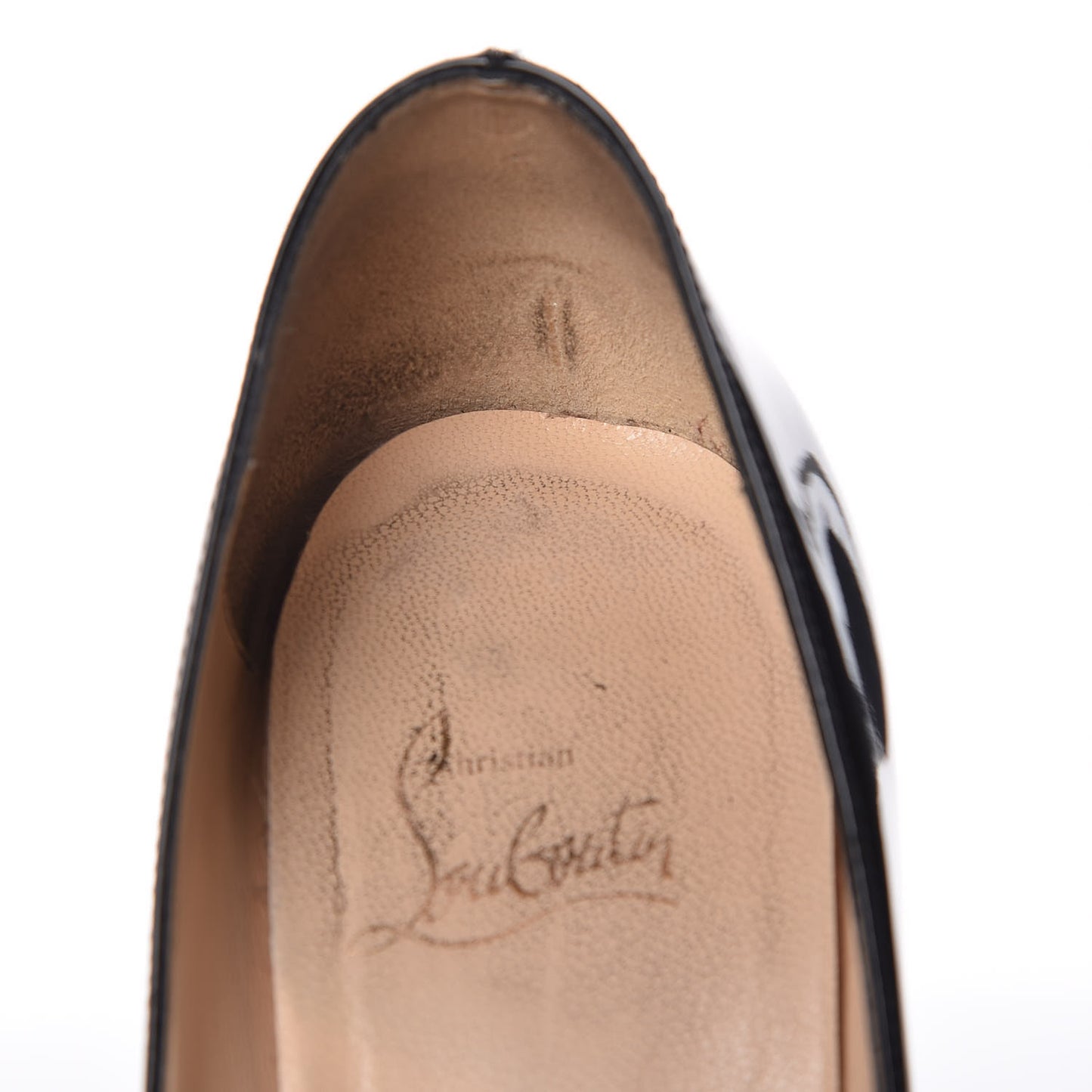 Patent Lady Peep 150 Pumps 37.5 Black