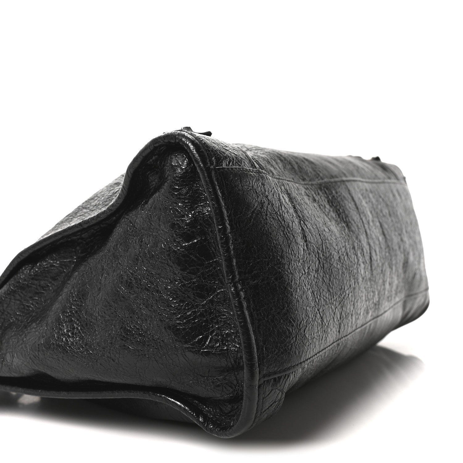 Balenciaga Agneau Arena Silver Hardware Medium Le City Black 9 of 10