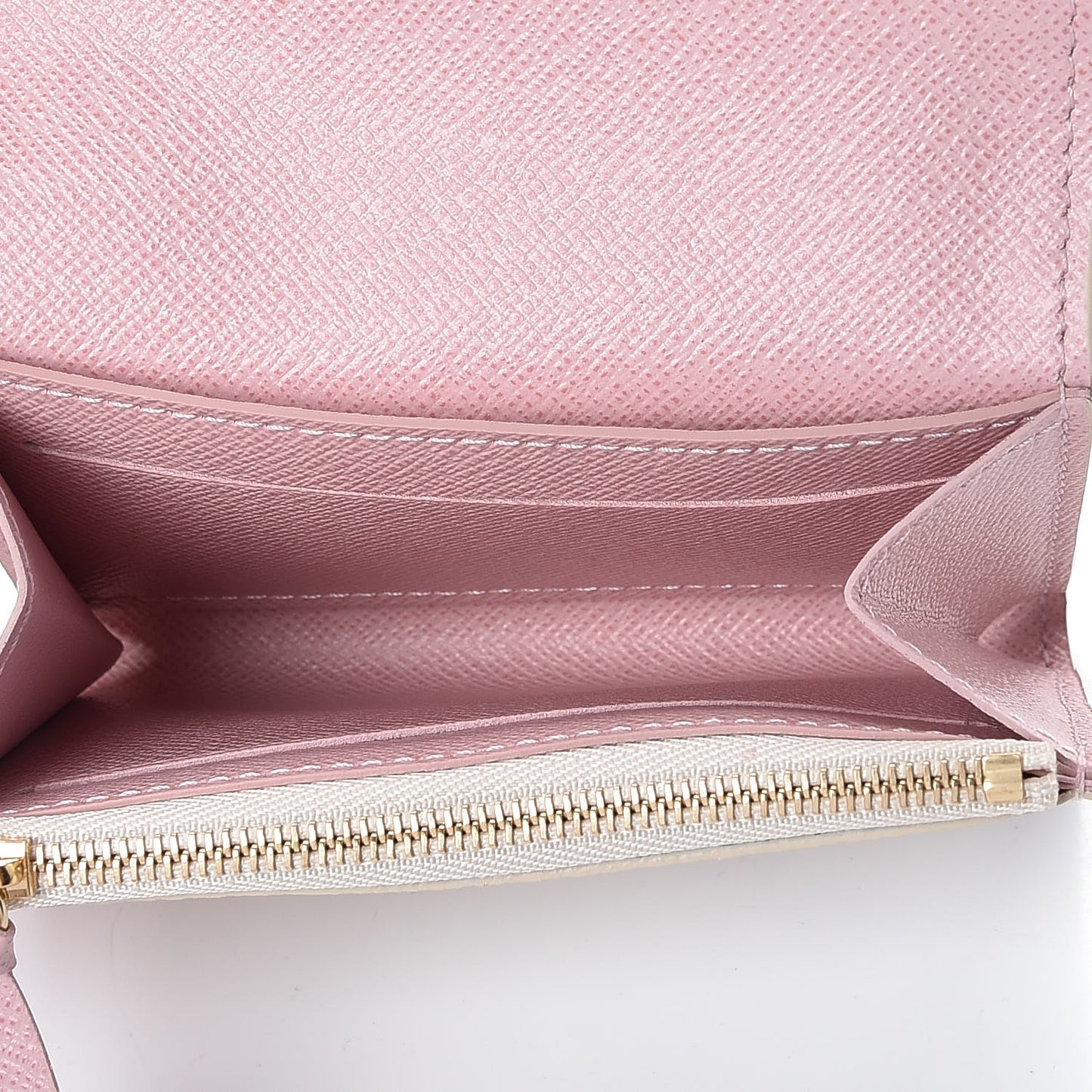 Damier Azur Rosalie Coin Purse Rose Ballerine