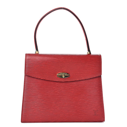 Louis Vuitton Epi Malesherbes Castillan Red 1 of 8