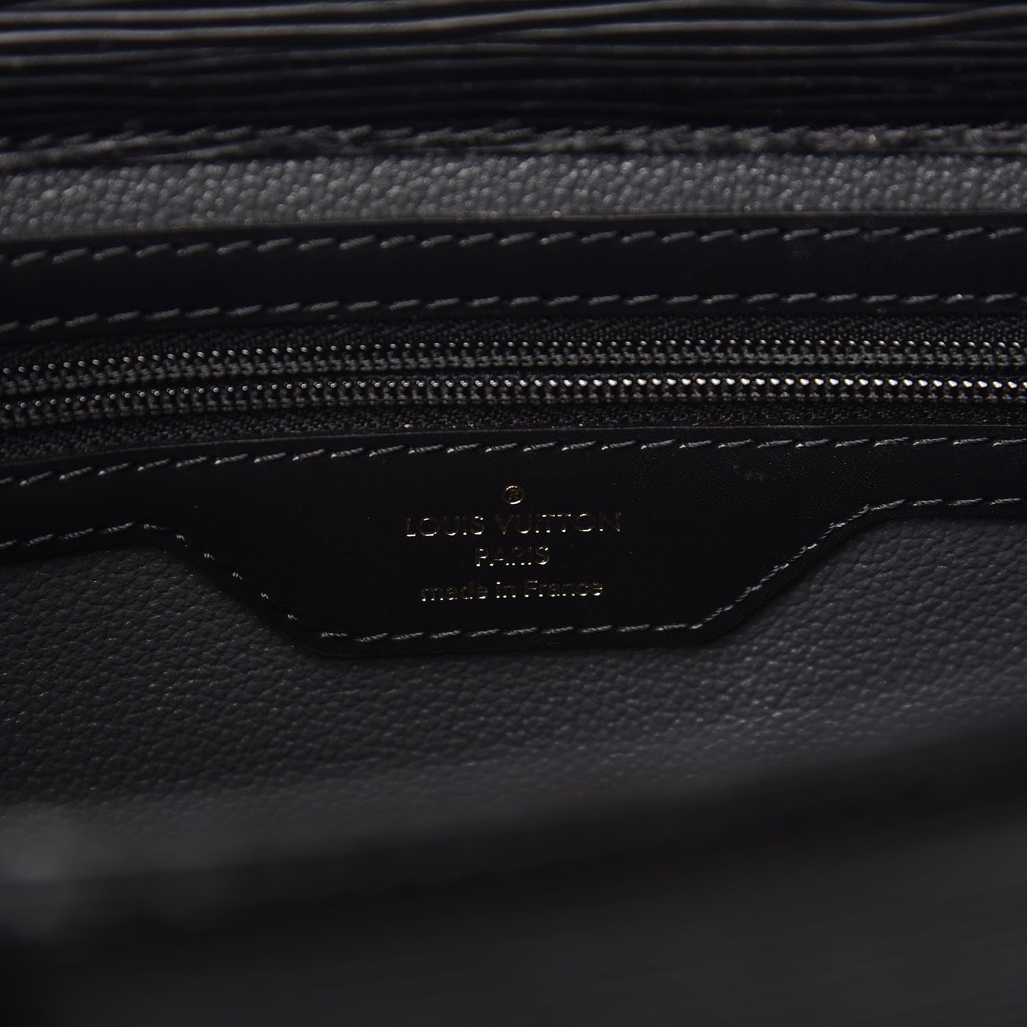 Louis Vuitton Epi Sac Plat GM Black 10 of 14