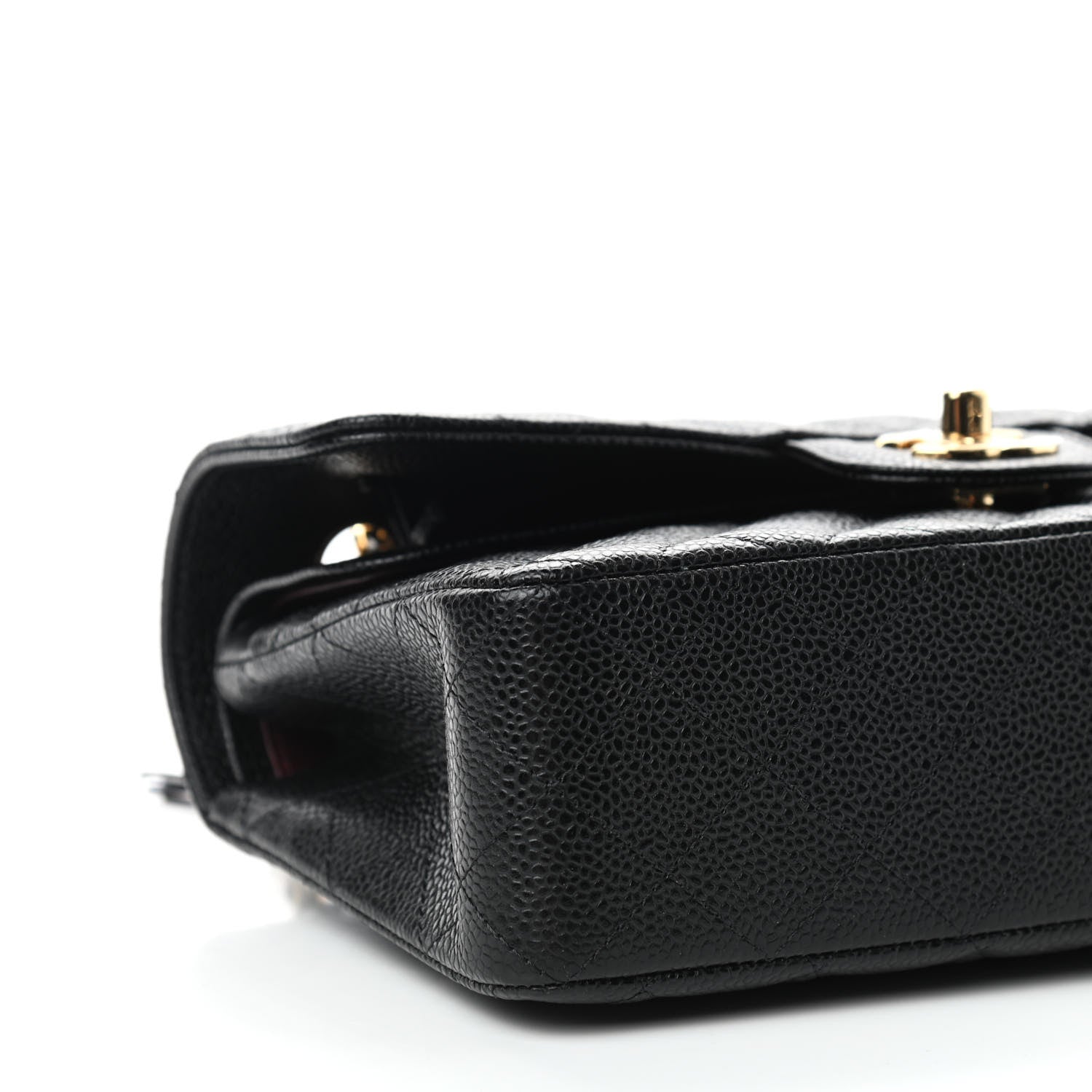 Chanel Caviar Quilted Small Double Flap Black 8 of 9