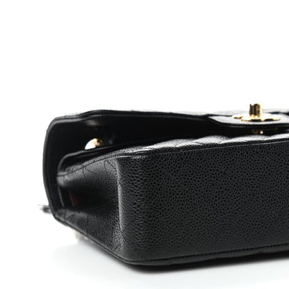 Chanel Caviar Quilted Small Double Flap Black 8 of 9