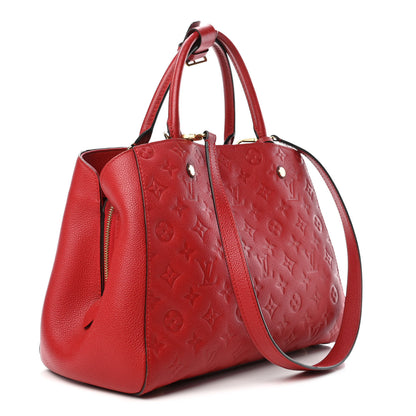 Louis Vuitton Empreinte Montaigne MM Cherry 2 of 4