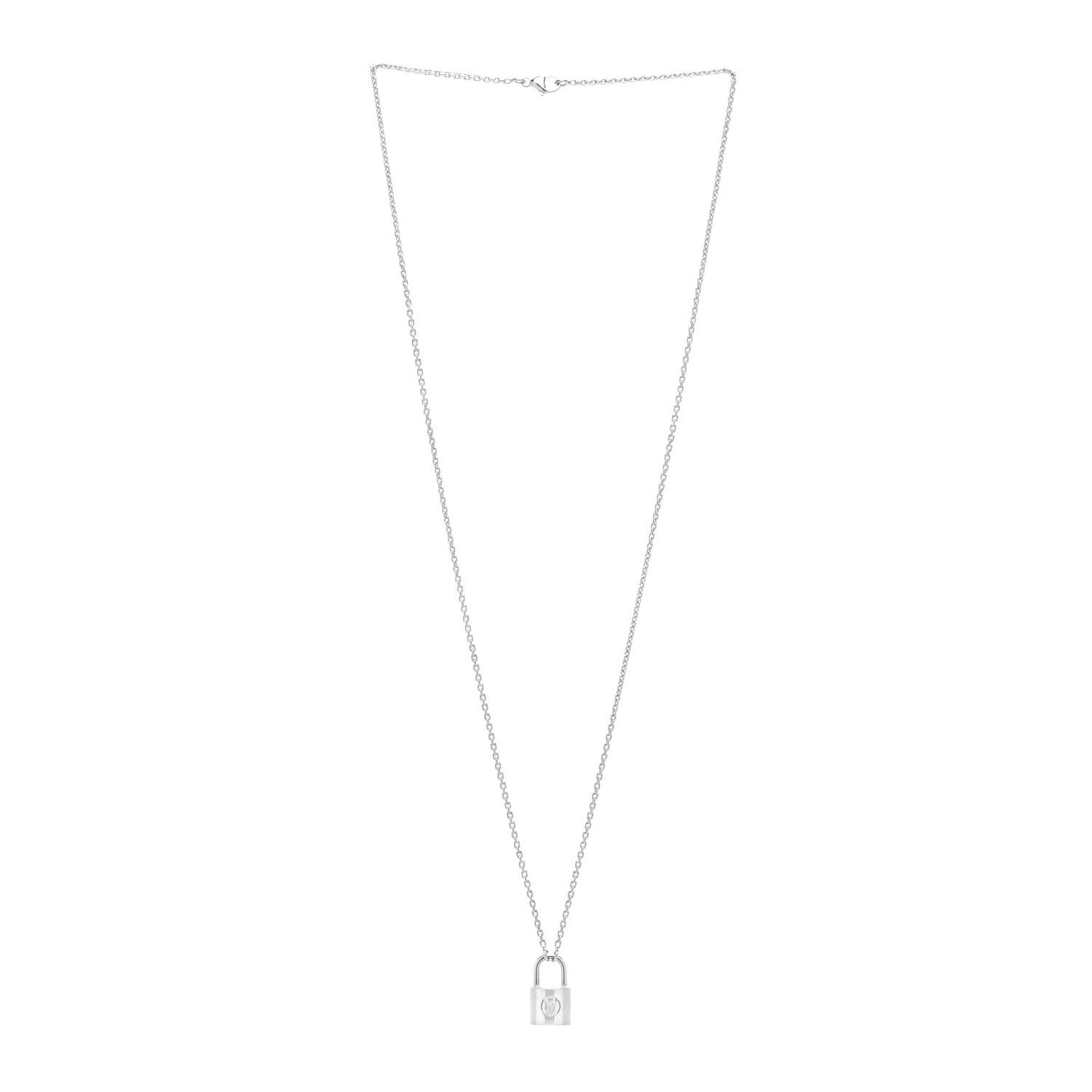 Sterling Silver Lockit Necklace