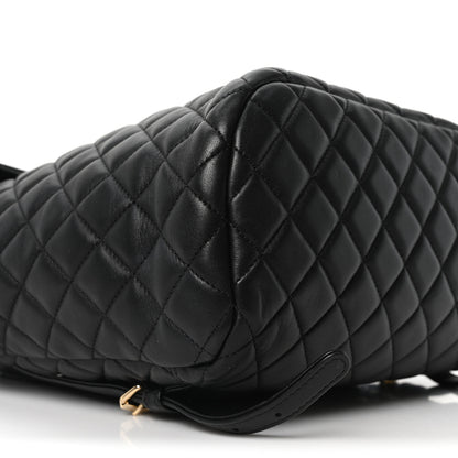 Chanel Lambskin Quilted Large Urban Spirit Backpack Black 9 of 10