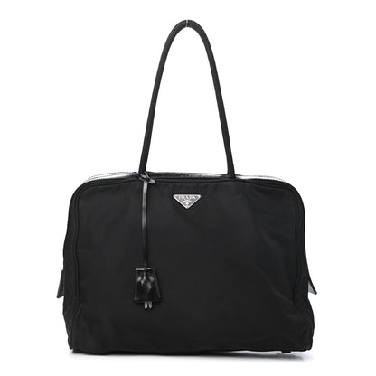 Prada Tessuto Nylon Shopping Tote Black 1 of 8
