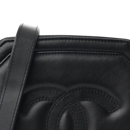 Chanel Lambskin CC Octagon Camera Case Black 8 of 10