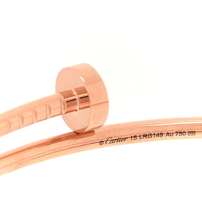 Cartier 18K Pink Gold Small Juste Un Clou Bracelet 15 4 of 5