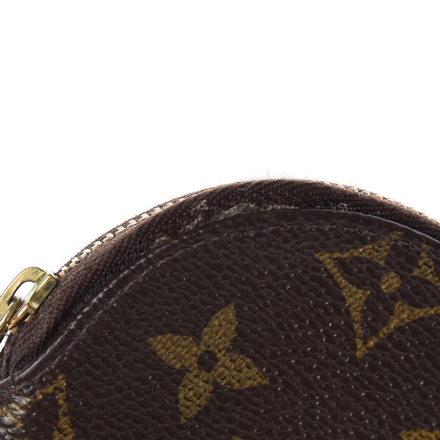 Monogram Round Coin Purse