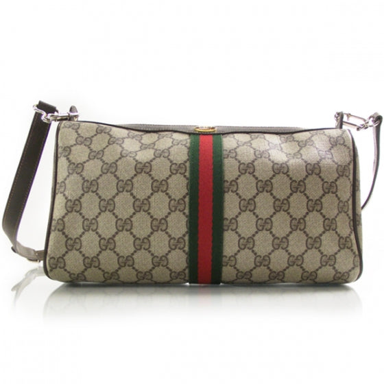 Gucci Monogram Web Shoulder Bag 1 of 10